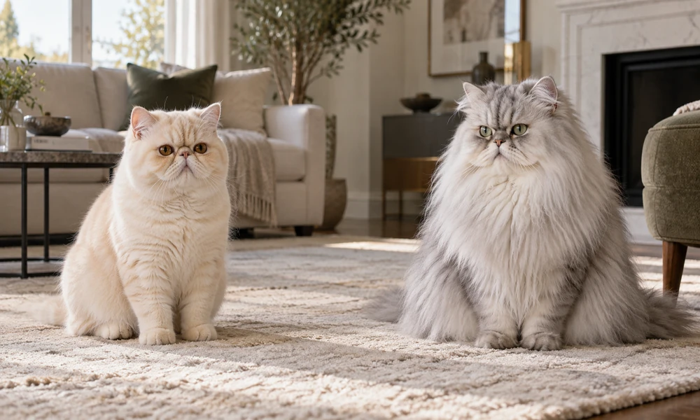 Exotic Shorthair vs. Persian: Which Cat Fits Your Home and Lifestyle?